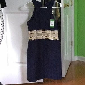 Navy Lilly Pulitzer Sleeveless Dress